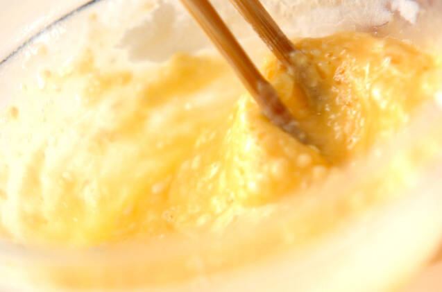 カキのチーズ衣揚げの作り方の手順6