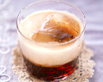 チョコレートとコーヒーのカクテル