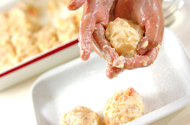 エビのクリームコロッケの作り方の手順9