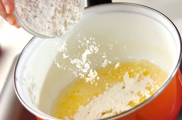 エビのクリームコロッケの作り方の手順4