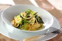 鶏むね肉のクリームパスタ