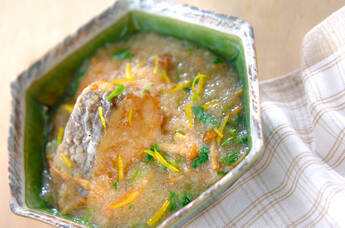 揚げタラのおろしあん