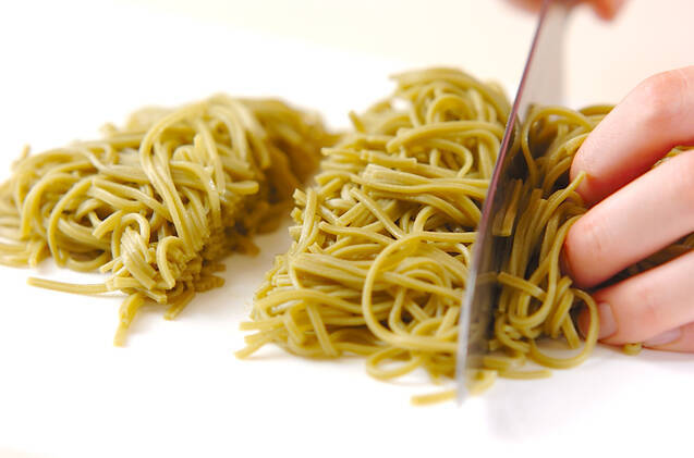 茶そばと大根のサラダの作り方の手順1