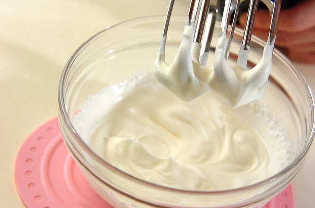 パンダのオムレツケーキの作り方の手順2