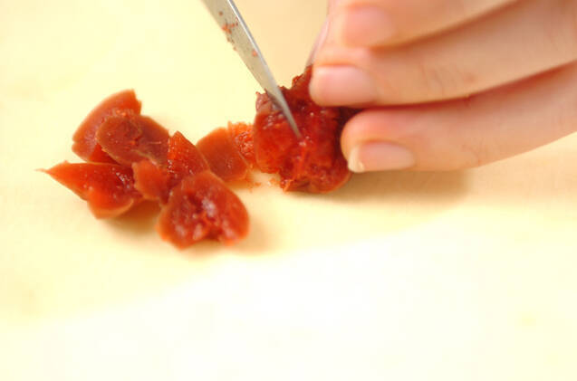 梅キュウリの混ぜ寿司の作り方の手順1