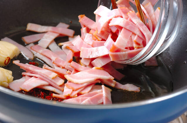 ゴボウのパスタの作り方の手順9