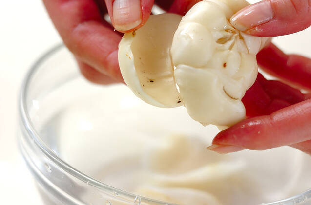 ユリネきんとんの作り方の手順2