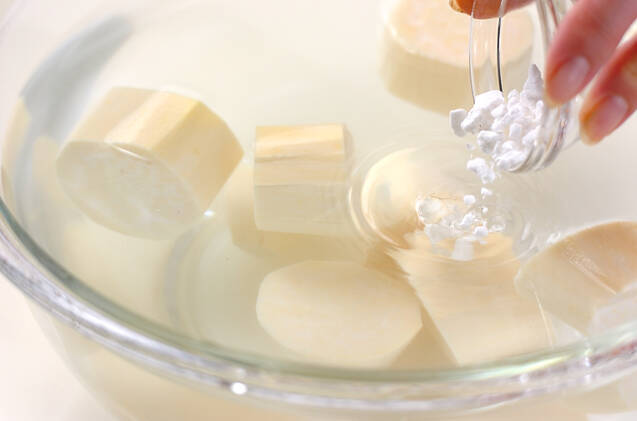 ユリネきんとんの作り方の手順1