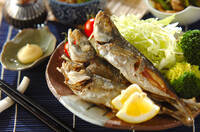 小アジのカリッと唐揚げ