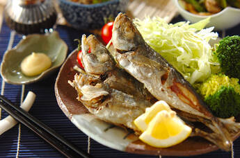 小アジのカリッと唐揚げ