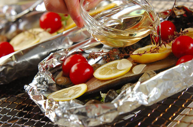 干物でアクアパッツァの作り方の手順4