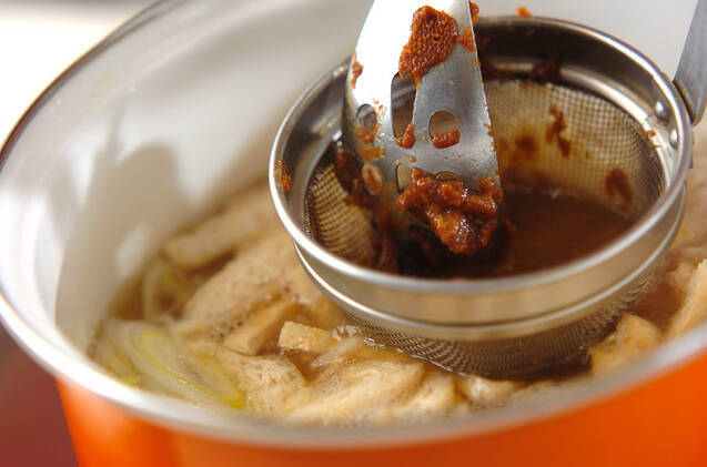 切干し大根のみそ汁の作り方の手順5