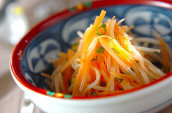 モヤシの甘酢和え