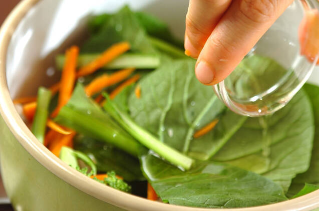 野菜のオリーブ油蒸しの作り方の手順2