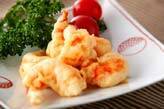 小エビの卵白揚げ
