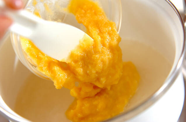 卵白入りコーンスープの作り方の手順2