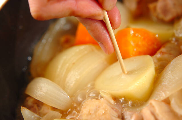 こっくりおいしい！鶏ジャガの作り方の手順8