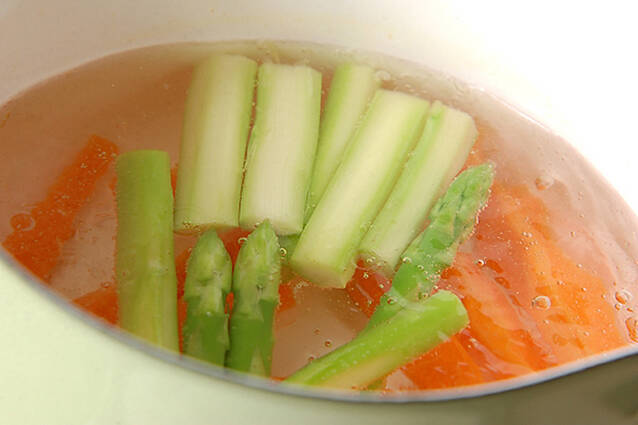 アスパラのベーコン巻きの作り方の手順2