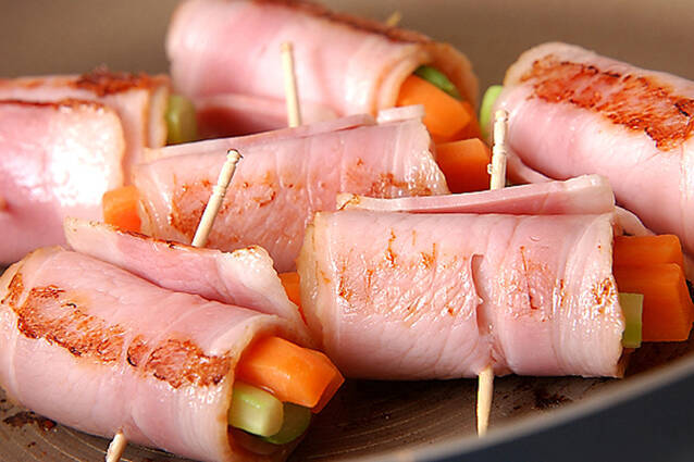 アスパラのベーコン巻きの作り方の手順3