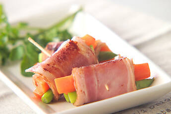 アスパラのベーコン巻き