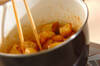揚げジャガイモの甘辛煮の作り方の手順3