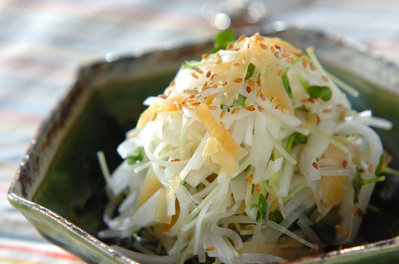 大根とクラゲのサラダ 副菜 レシピ 作り方 E レシピ 料理のプロが作る簡単レシピ