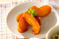 リンゴのキャラメルソテー