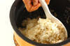 麦トロご飯・温卵のっけの作り方の手順6