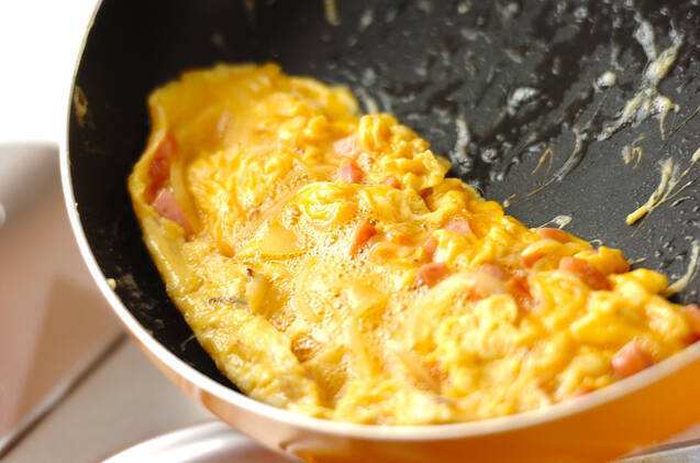 オムレツの作り方の手順2