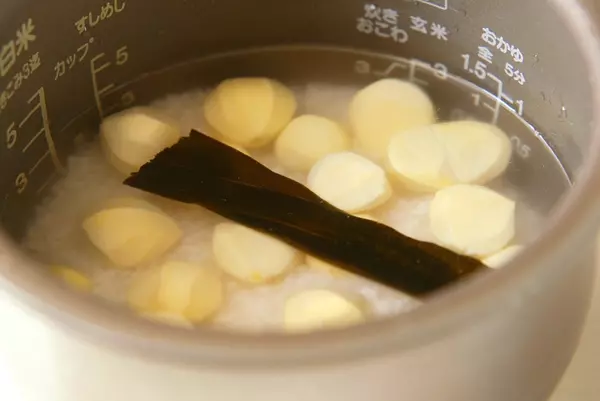 ほくほく甘い!栗ご飯の作り方1
