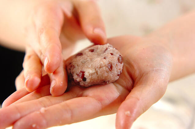 もちもち小豆ケーキの作り方の手順3