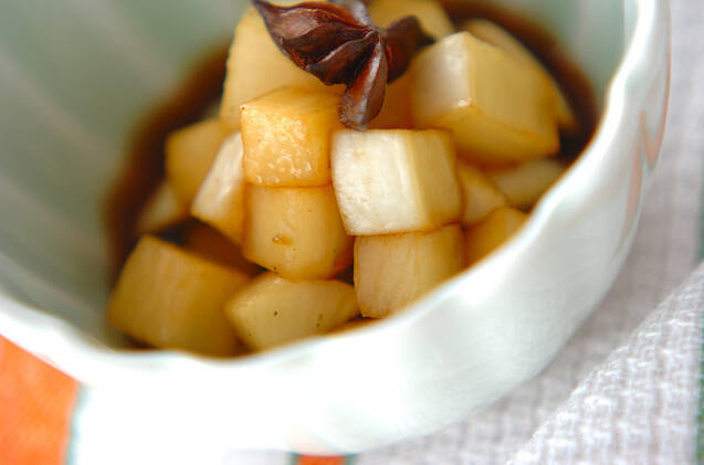 カリカリ大根の中華味