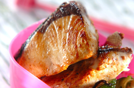 ブリのポン酢バター焼き