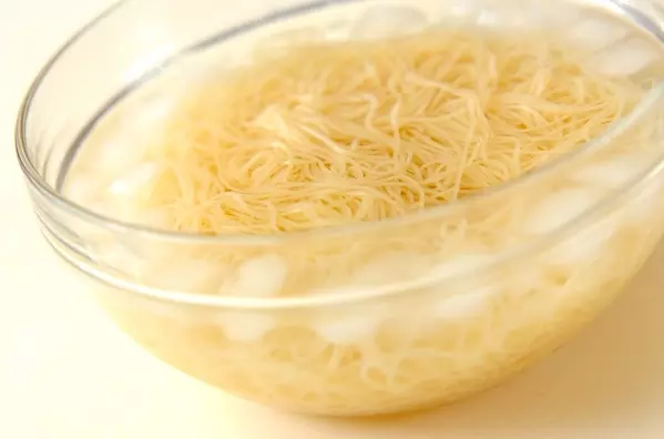 アッサリ梅納豆パスタの作り方2