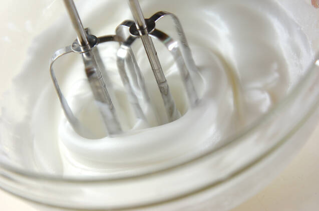 ふわふわホットたまごセーキの作り方の手順5