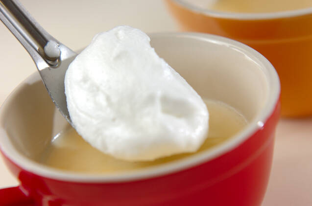 ふわふわホットたまごセーキの作り方の手順7