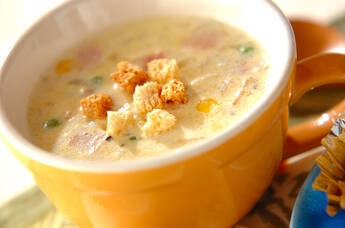 つぶつぶコーンスープ