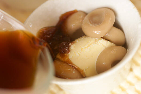 冷やしコーヒーぜんざいの作り方の手順4