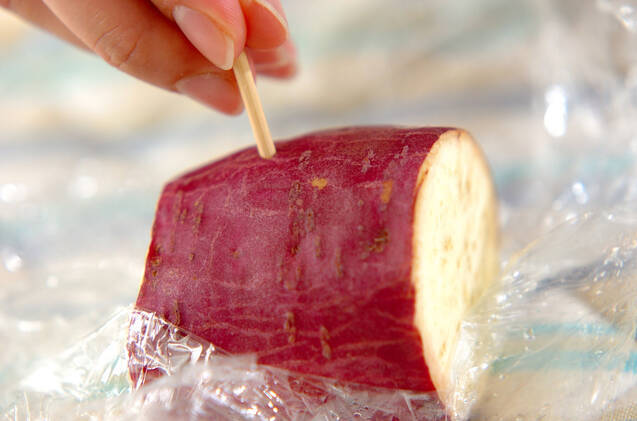 ハニーゴマポテトの作り方の手順1