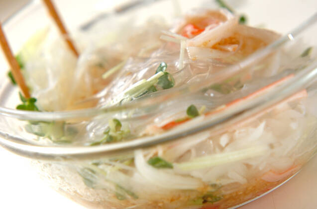 くずきりサラダの作り方の手順6