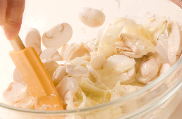 マッシュセロリサラダの作り方の手順3