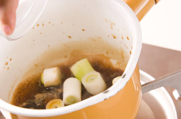 ネギがけ揚げサバの作り方の手順4