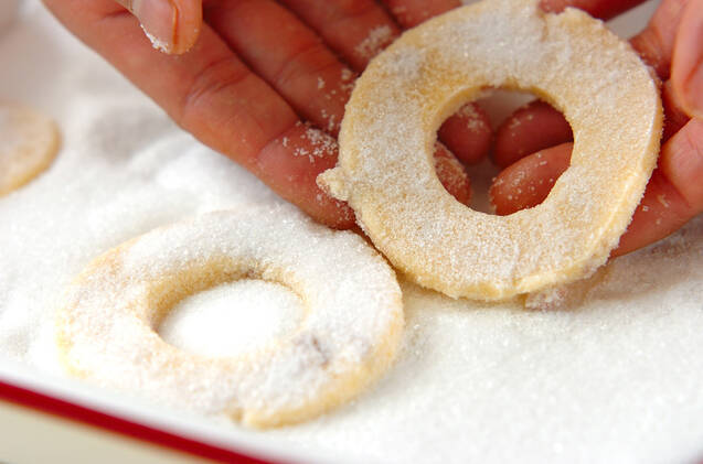 イチゴクッキーの作り方の手順9