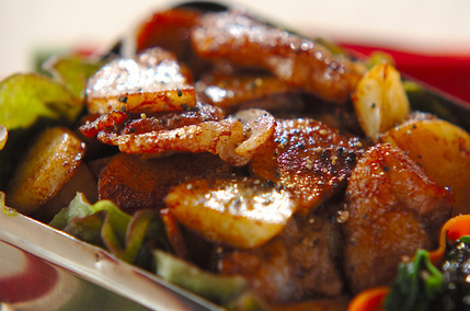 豚肉の甜麺醤炒め