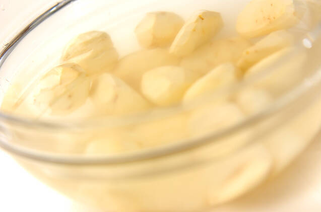 栗の炊きおこわの作り方の手順1