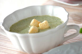 ブロッコリーのソイポタージュ