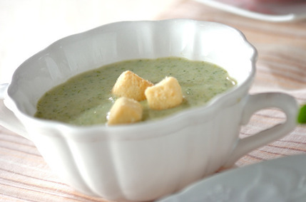 ブロッコリーのソイポタージュ
