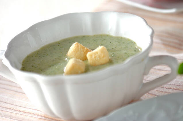 ブロッコリーのソイポタージュ