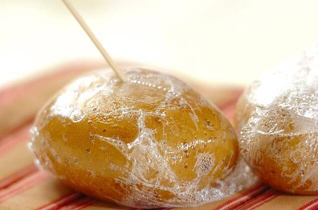 ジャガと卵のユズ風味サラダの作り方の手順1