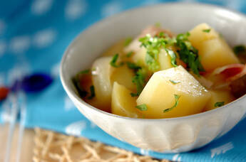 ジャガベーコン煮